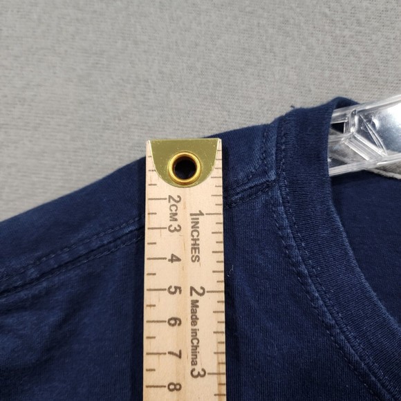 Nike TShirt Mens 2XL Blue Solid Seattle Seahawks 100% Cotton Short Sleeve Coupe - Picture 7 of 16